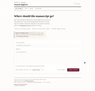 Journal Suggestor