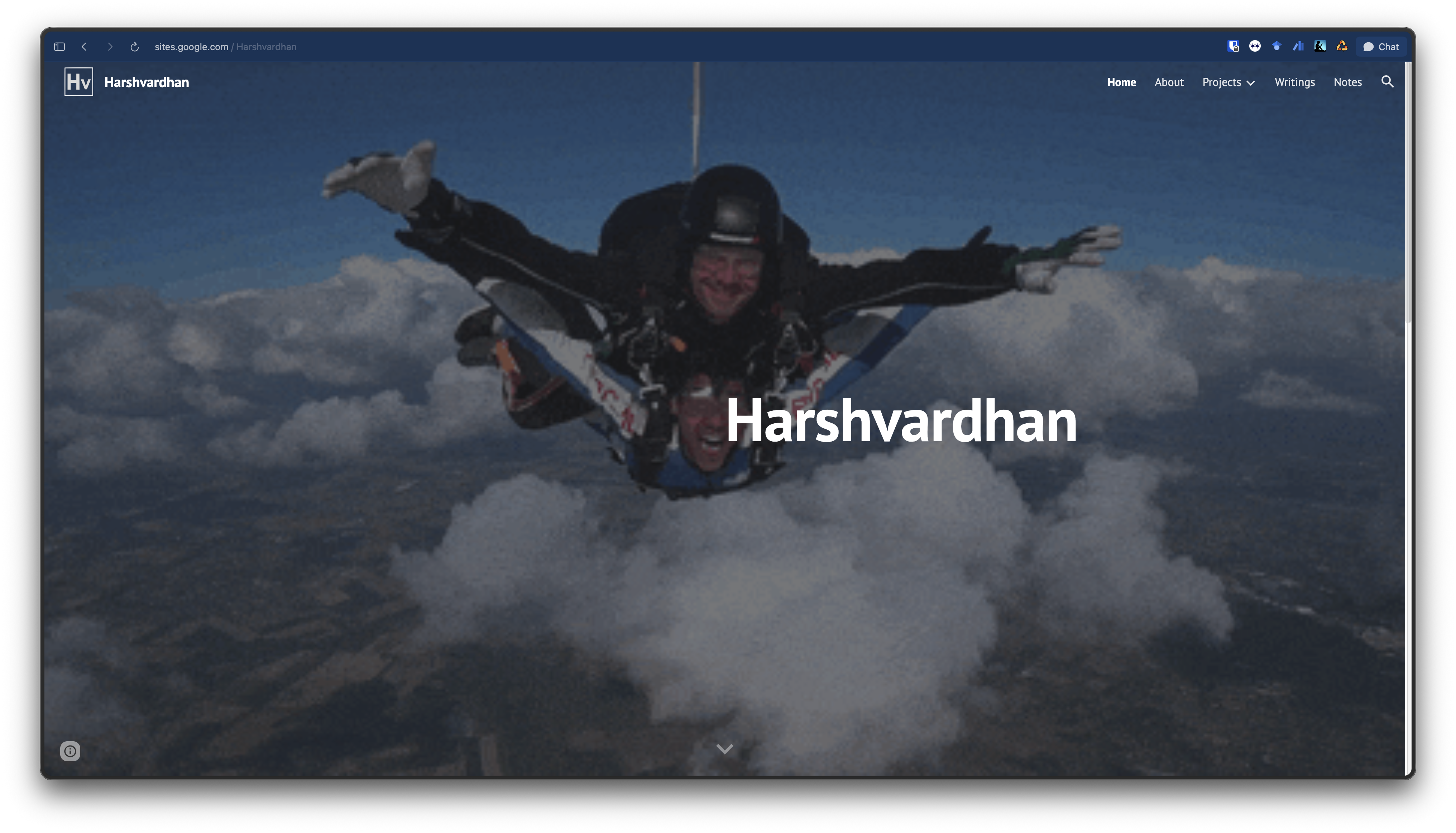 Where it all started — the Google Sites era