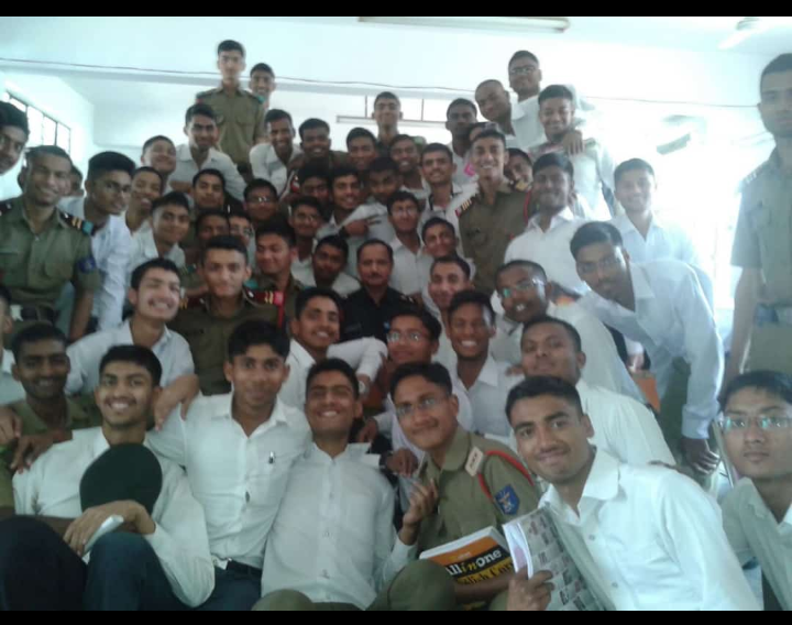 With Registrar Sir in Class 12 — also an ex-Tilaiyan